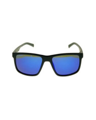 Ocean Polarized Sunglasses - PJ 753 Black Grey Frame and Blue Mirror Grey Lens