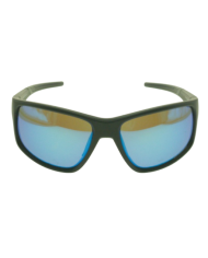 Ocean Polarized Sunglasses - PJ 772 Black Frame with Blue Mirror Grey Lens