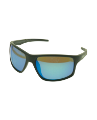 Ocean Polarized Sunglasses - PJ 772 Black Frame with Blue Mirror Grey Lens
