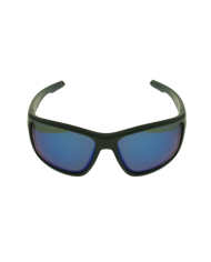 Ocean Polarized Sunglasses - PJ 823 Black Frame with Blue Mirror Grey Lens