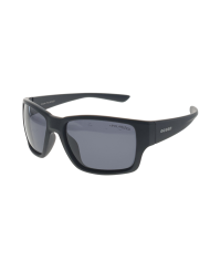 Ocean Polarized Sunglasses - PI 575 Matt Black Frame with Smoke Lens
