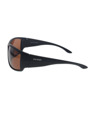 Ocean Polarized Sunglasses - PI 578 Matt Black Frame with Brown Lens