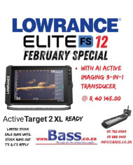 Lowrance Elite FS 12 - with Active Imaging 3-in-1 Transducer February Special Offer Sale