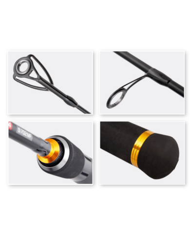 Dragon Excite Spin30 7ft 6in Medium Extra Fast 2pc Spinning Rod