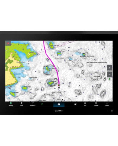Garmin GPSMAP® 9017 Premium chartplotter with worldwide basemap