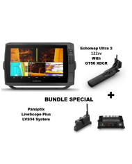 Garmin Echomap Ultra2 122sv & GT56 XDCR & LiveScope Plus LVS34