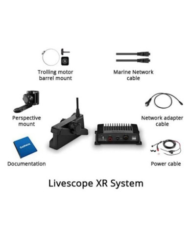 Garmin LiveScope XR System With LVS62 Transducer with GLS 10 Module