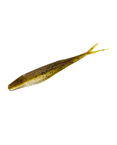 McArthy Baits Tiddler Green Pumpkin Flash 4in