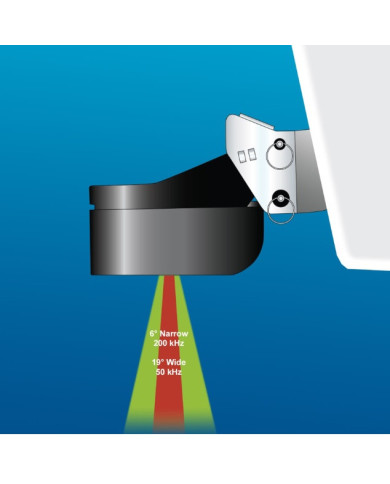 Airmar TM265LH Transom Mount Dual Chirp Transducer & Garmin GSD 28 Professional Sonar Module Bundle