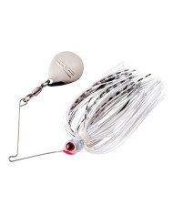 Booyah Micro Pond Magic Spinnerbait Alpine White 1/8oz 1/0 Cs