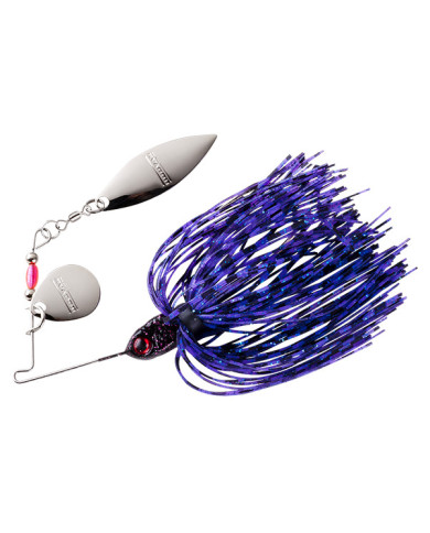Booyah Pond Magic (Micro) Spinnerbait Junebug 3/16oz 2/0 Wscs