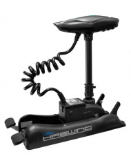 HASWING CAYMAN BOW MOUNT TROLLING MOTOR 24V 80 Lbs 54 in Shaft Black
