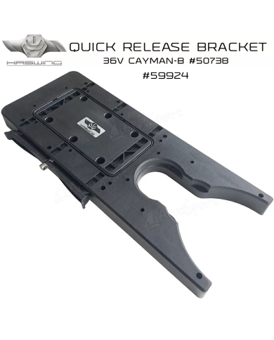Haswing Quick Release Bracket for 80 & 120 lb bow mount motors