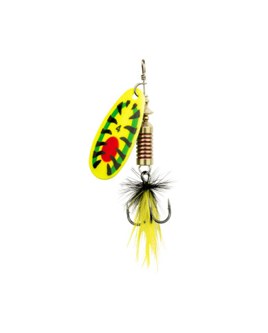 Sensation Bass Fury Feather Dressed Inline Spinner Firetiger No.3 6g (2026)