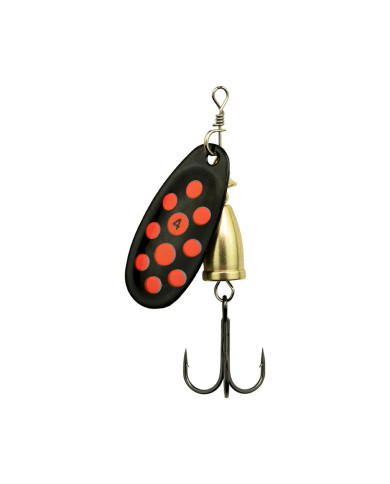 Sensation Rotary Inline Spinner Black Orange No.1 3g (2026)