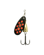 Sensation Rotary Inline Spinner Black Orange No.1 3g (2026)