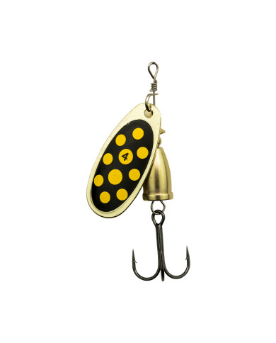 Sensation Rotary Inline Spinner Gold Black Yellow No.1 3g (2026)