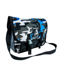 Sensation Buddy Large Sling Bag Blue/Black/White