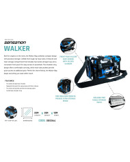 Sensation Walker Tackle Bag Blue/Black/White