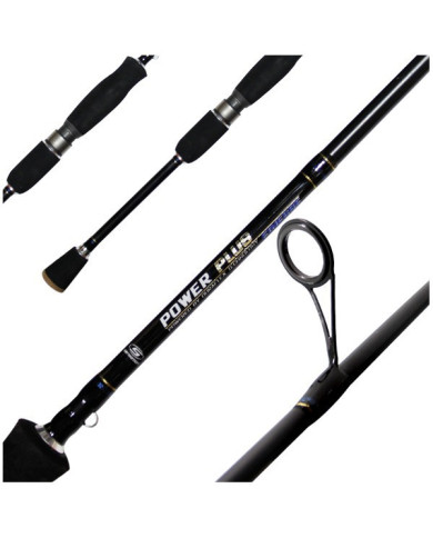 Sensation Power Plus Finesse One 7ft Medium 2pc Spinning Rod