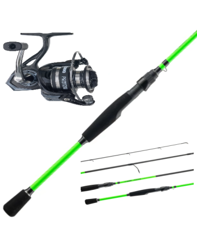 Bite Science Proton Combo 7ft Medium Light 2pc Spinning Rod / Proton 2000 Spinning reel
