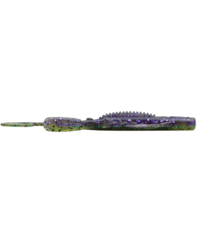 Rapala Crush City Hedgehog Green Pumpkin Blue 4in
