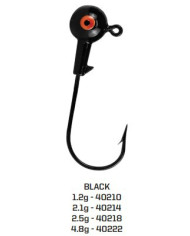 Cull-em Hi-Ball Jig Head 4.8g Black