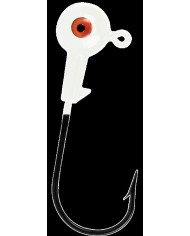 Cull-em Hi-Ball Jig Head 4.8g White Glow