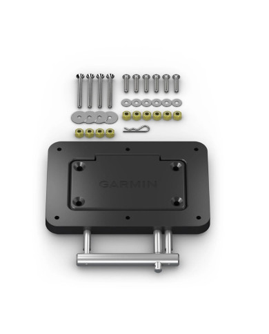 Quick Release Plate for Garmin Force Kraken Trolling Motor Black