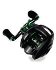 React Basser BS2000 8.1:1 RH Baitcaster reel