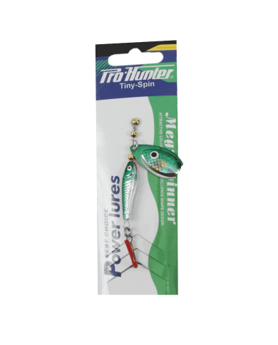 Pro-Hunter Tiny Spinner Green Gold 7g 1/4oz