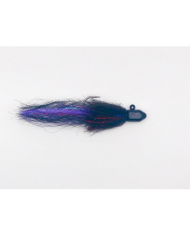 Wildsports Angling WSA Flirt 1/8oz 1 Mustad Jig Coal Fire