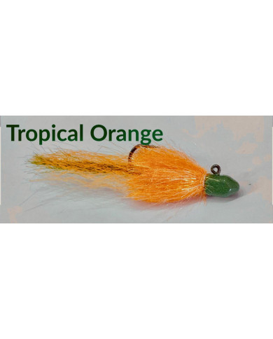 Wildsports Angling WSA Flirt 3/4oz 5/0 Mustad Jig Tropical Orange
