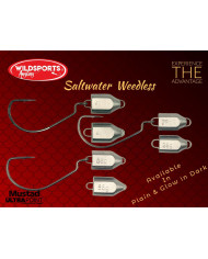 Wildsports Angling Weedless Saltwater Jighead 1oz 4/0