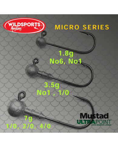 Wildsports Angling Micro Ball Head Jig