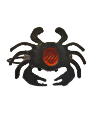 React BFS Flexo Skeleton Crab Hot Spot White Orange -Grey Legs 2.5cm no.4