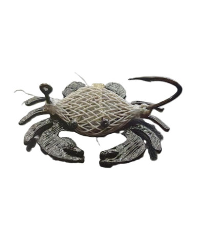 React BFS Flexo Skeleton Crab Grey -Black  Legs 2.5cm no.4