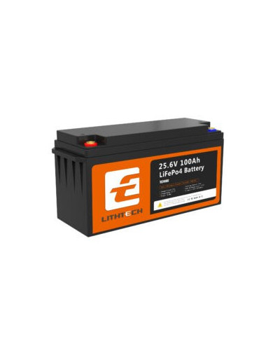 Lithtech 24 V 100 Ah Bluetooth Smart Lithium Battery Pack