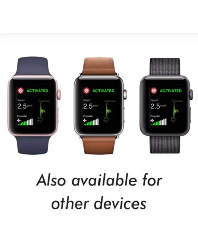 HASWING CAYMAN B GPS Black 12V 55lb 54in Bow Mount Trolling Motor