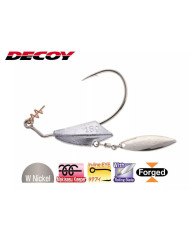 Decoy Makisasu Blade Heavy Worm231S 2/0 1/2oz 2pc Underspin Hook