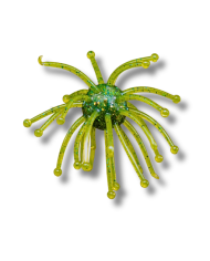 BWG Boogie Bomb Juicy Boogie (Watermelon with Black-Gold & Green Flake) 2.5 in