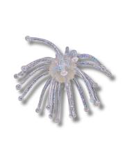 BWG Boogie Bomb Disco Diamond (Pearl Blue Red Flakes) 2.5 in