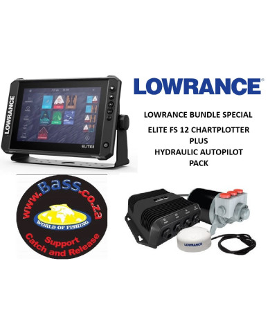 Lowrance Elite FS 12 (No XDR) & Outboard Autopilot Bundle Special