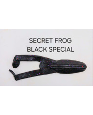 Itty's Secret Baits Secret Frog Black Special 4in
