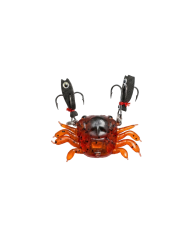 React Eat Me Soft Crab Floating Claw - Red Black Spot -Black Claw 5cm 1/4oz no.8