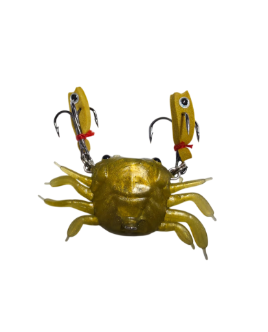 React Eat Me Soft Crab Floating Claw - Gold -Gold Claw 5cm 1/4oz no.8