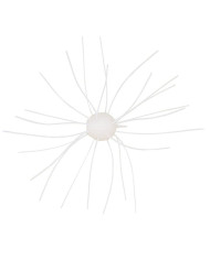 Geecrack Imo Kemushi Finesse Cue Bomb 31 White 1.2in 4pc