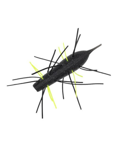Geecrack Imo Kemushi Black Chartreuse 60mm 4pc