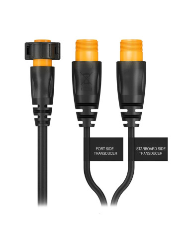 Garmin 12-pin to Dual 12-pin Transducer Y-Cable 10 m / 32-8 foot