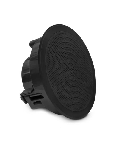 Fusion FM Series Marine Speakers 6.5 in 120-Watt Round Black Flush-Mount